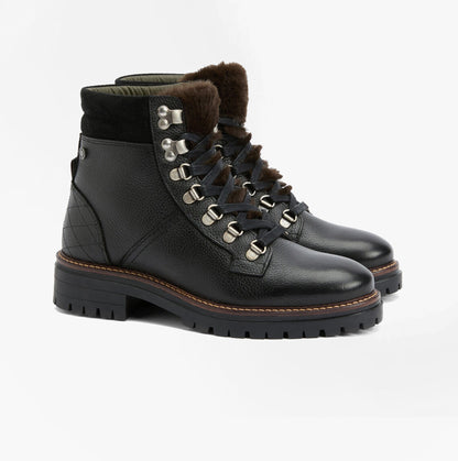 Barbour BAMBURGH Womens Hiker Boots Black