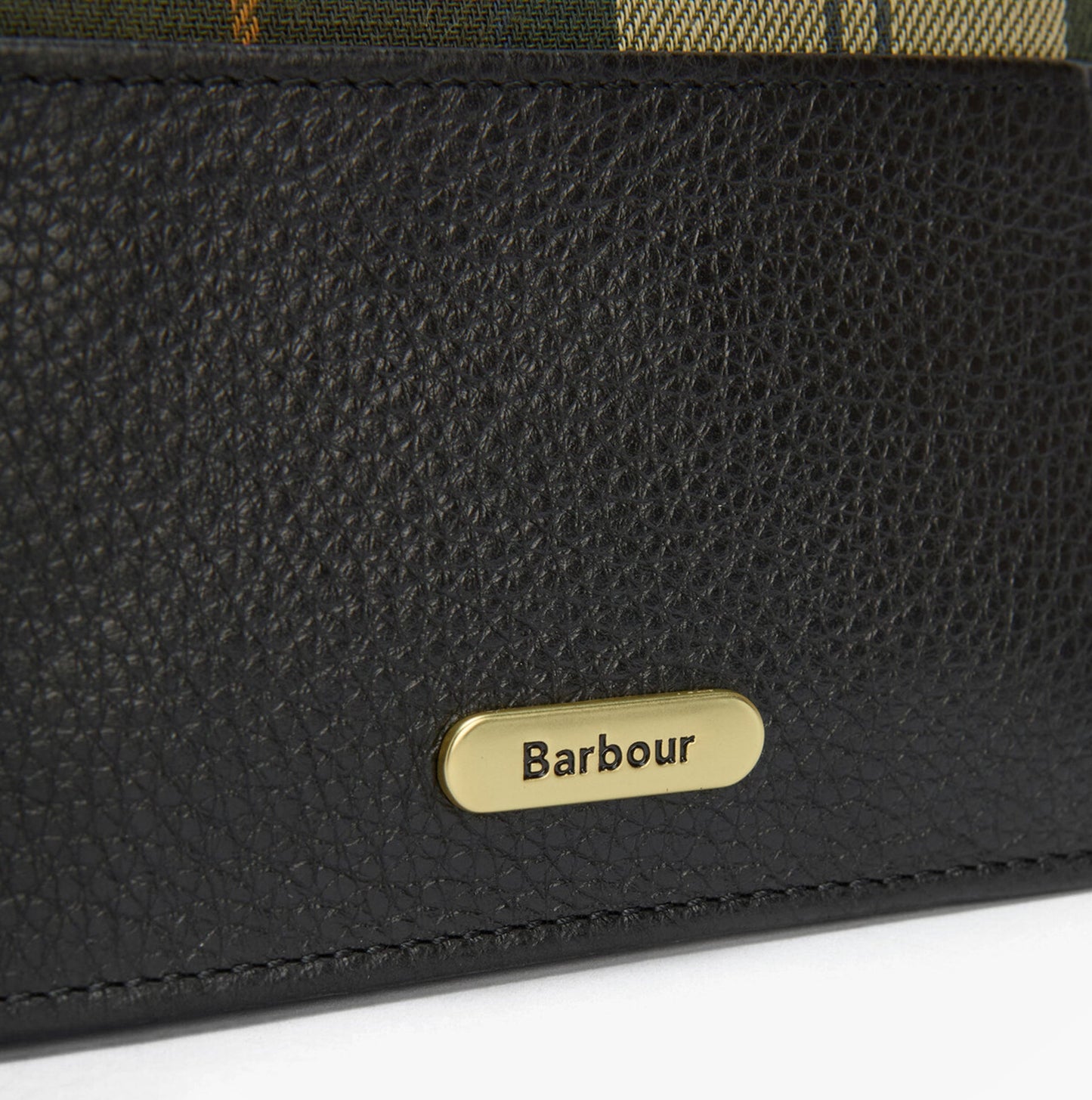 Barbour ALDER LEATHER Card Holder Womens Black