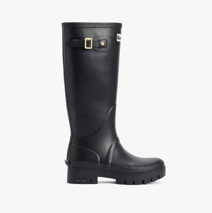 Barbour SNOWDON Womens Tall Wellies Black