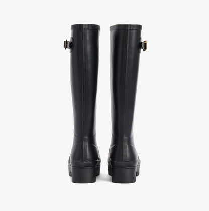 Barbour SNOWDON Womens Tall Wellies Black