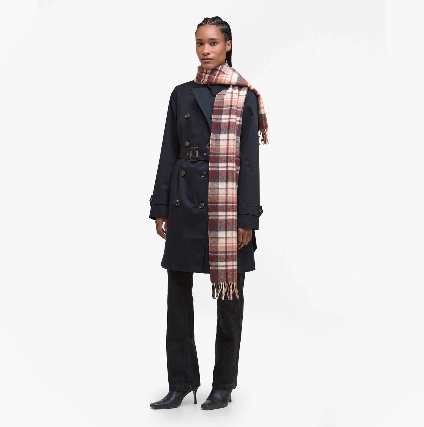 Barbour VINTAGE PLAID Womens Winter Fudge