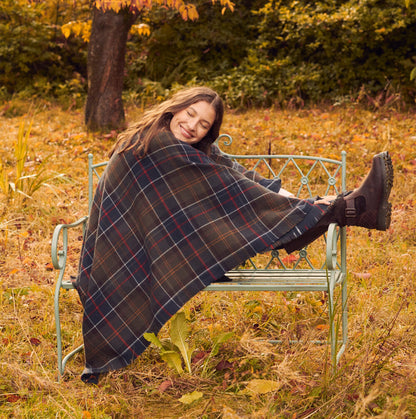 Barbour MONTIETH SERAPE Womens Scarf Classic