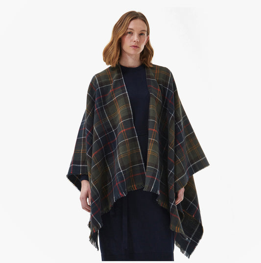 Barbour MONTIETH SERAPE Womens Scarf Classic