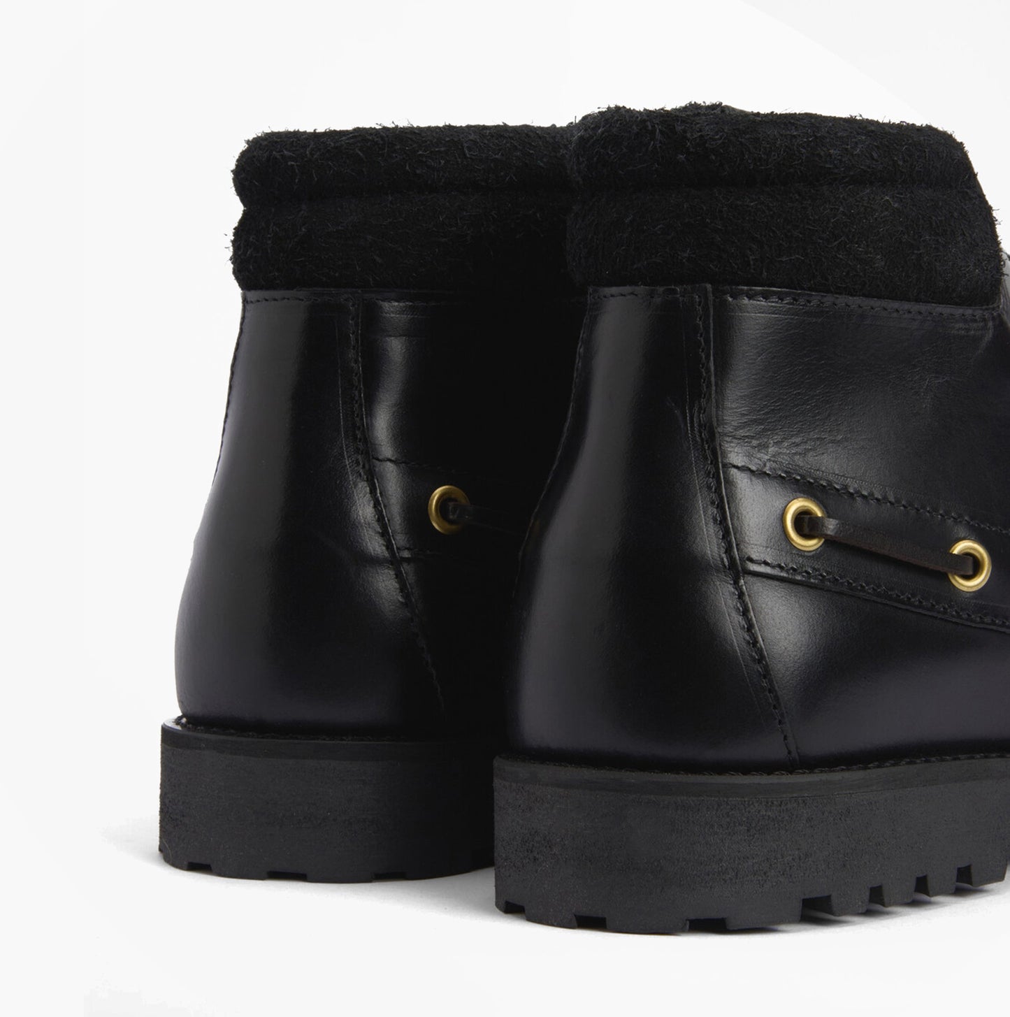 Barbour TILLER Mens Moccasin Boots Black