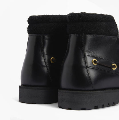 Barbour TILLER Mens Moccasin Boots Black