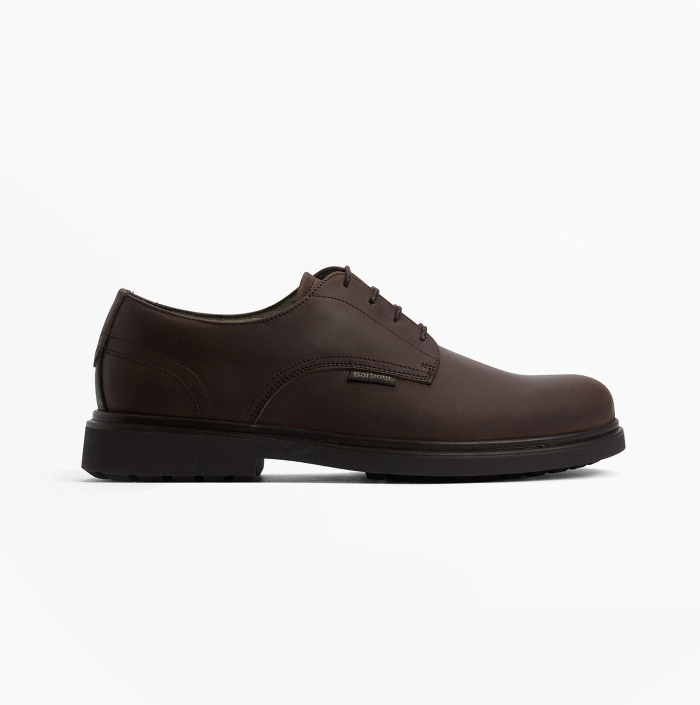 Barbour CARTHY Mens Derby Shoes Dark Brown