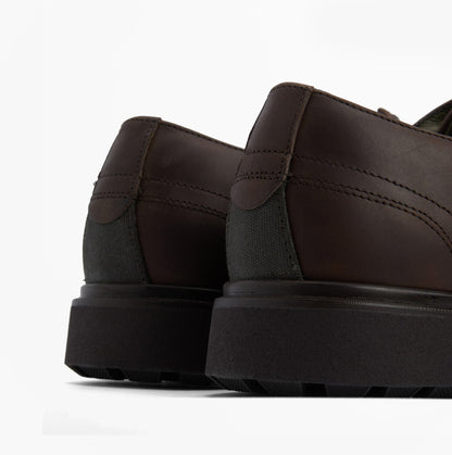 Barbour CARTHY Mens Derby Shoes Dark Brown