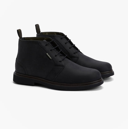 Barbour MEAYS Mens Chukka Boots Black