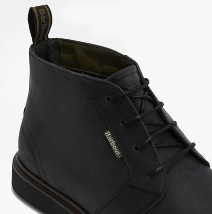Barbour MEAYS Mens Chukka Boots Black