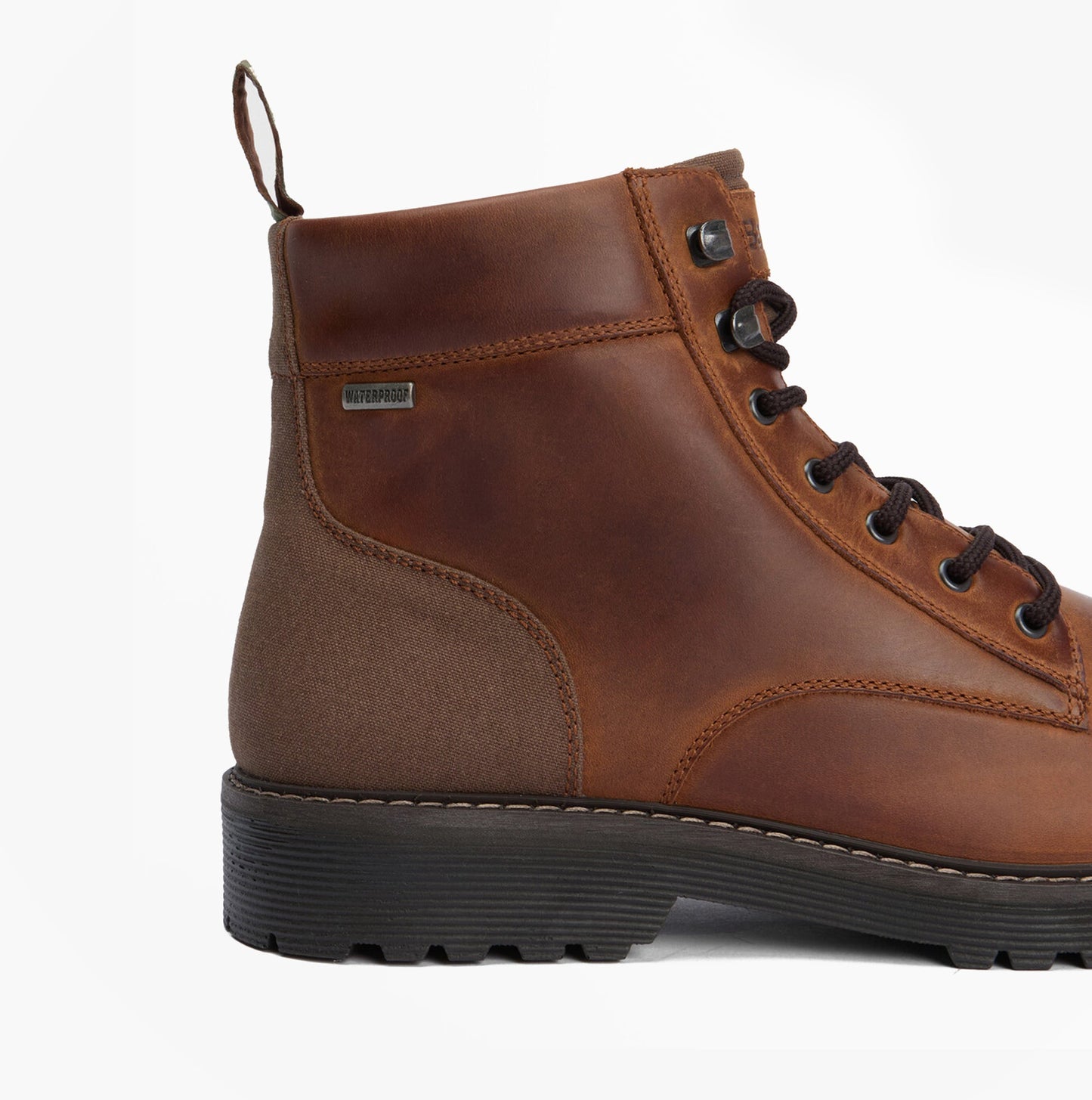 Barbour HARRISON Mens Boots Dark Brown