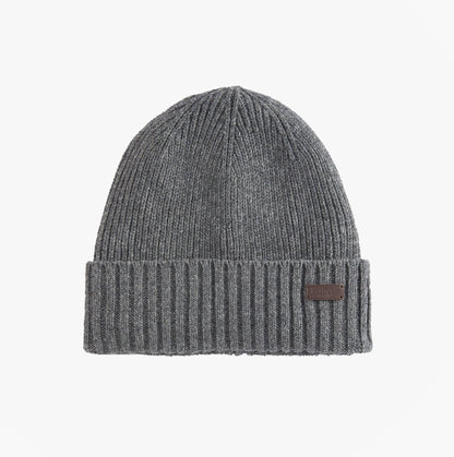 Barbour CARLTON Mens Beanie Grey