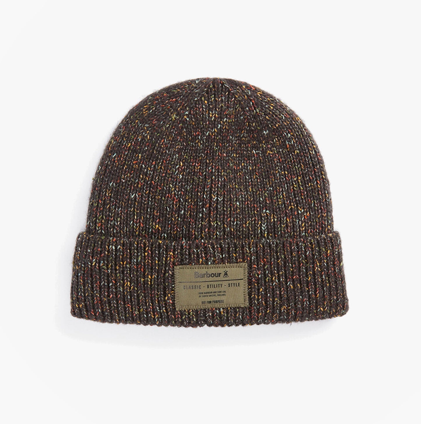Barbour ESTON Mens Beanie Forest Green