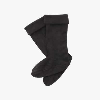 Barbour Fleece Wellington Unisex Socks Black