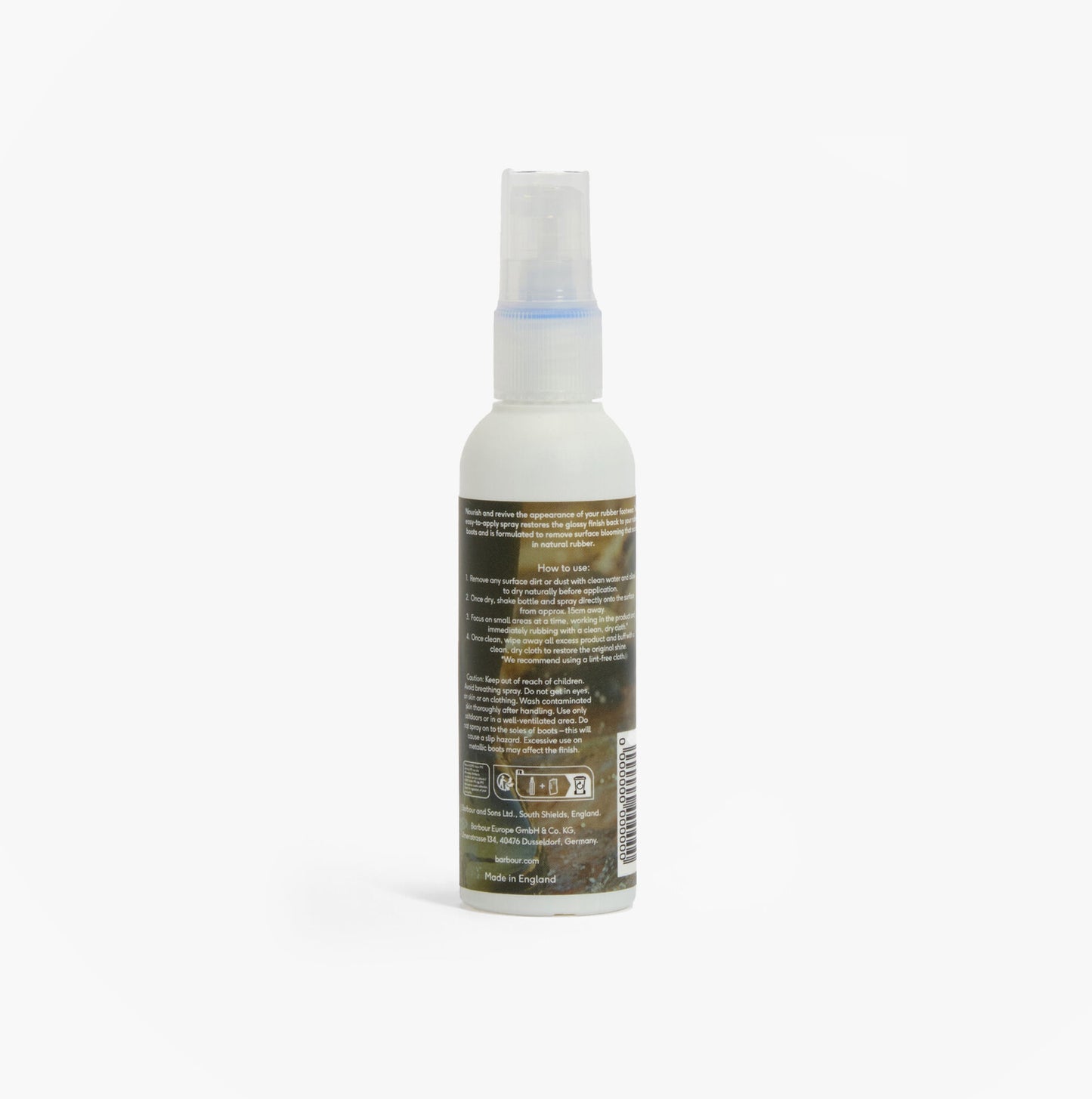 Barbour RUBBER FOOTWEAR BUFFING Spray