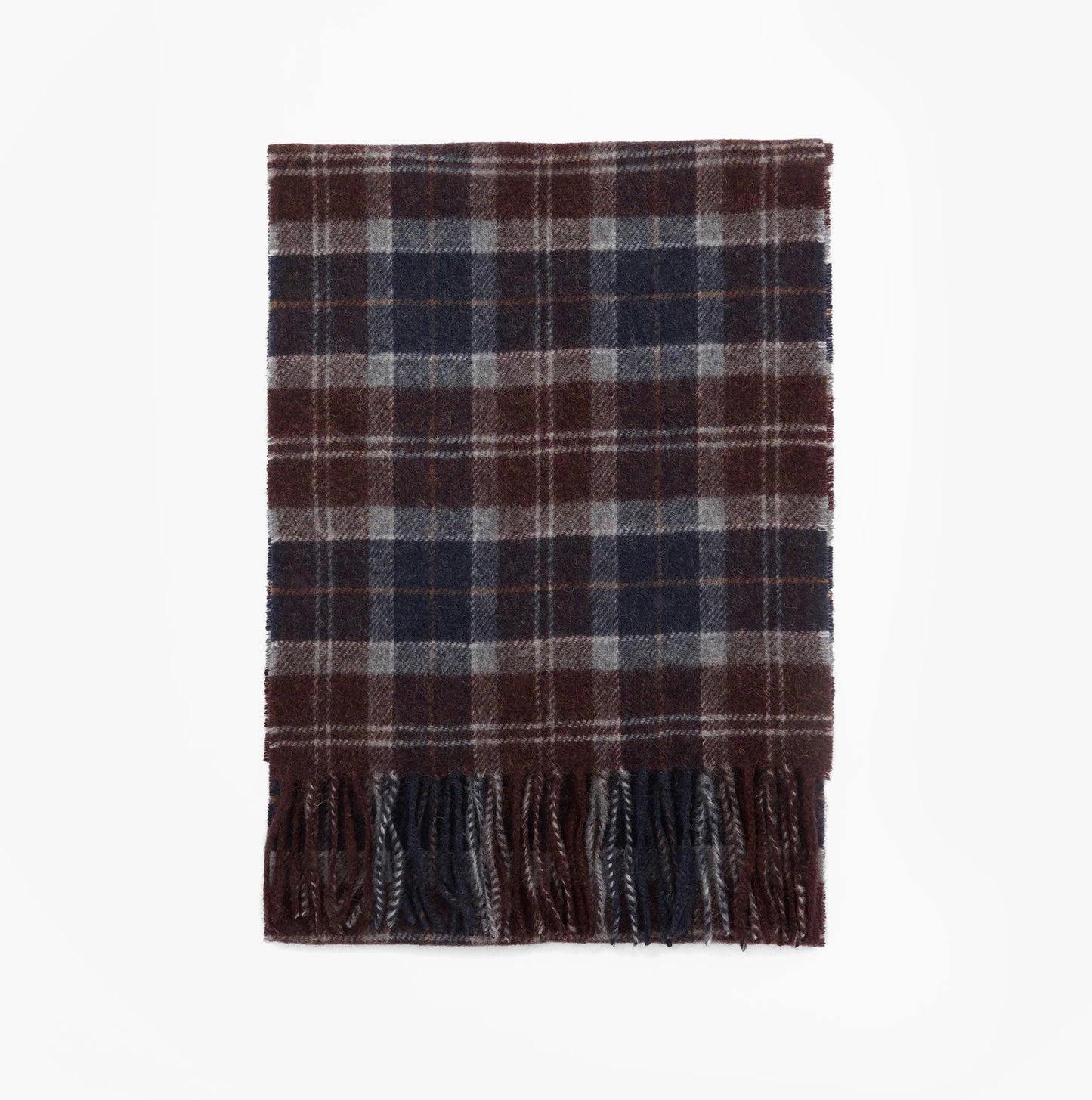 Barbour TARTAN LAMBSWOOL Mens Winter Oak Tartan