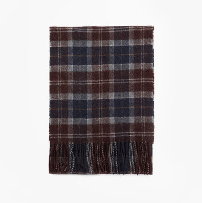 Barbour TARTAN LAMBSWOOL Mens Winter Oak Tartan