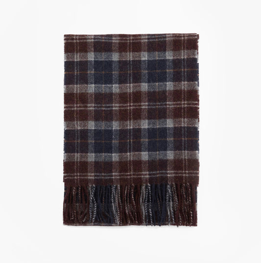 Barbour TARTAN LAMBSWOOL Mens Winter Oak Tartan