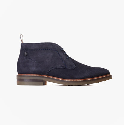 Base London KNEBWORTH Mens Boots Navy