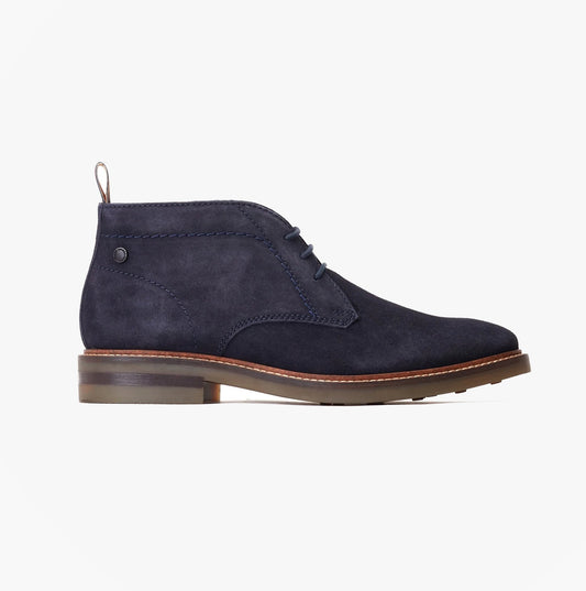 Base London KNEBWORTH Mens Boots Navy