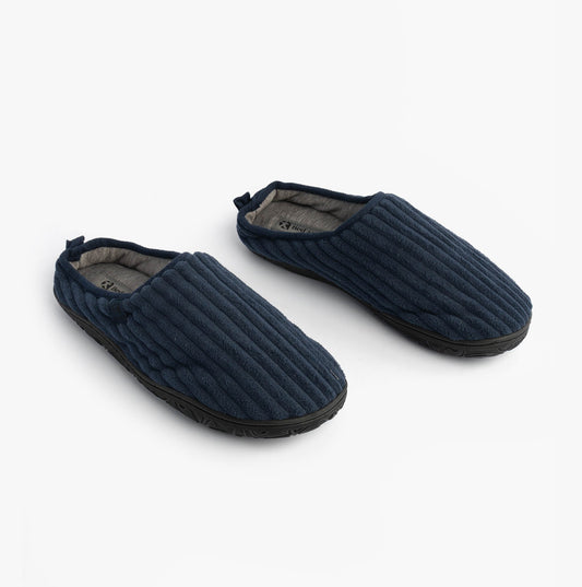 Bedroom Athletics JAMIE Mens Mule Slippers Navy