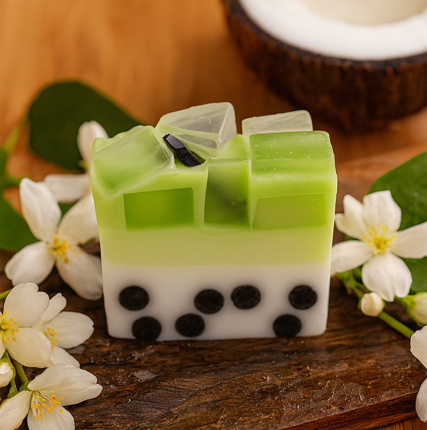 Bomb Cosmetics Bubble Tea Soap Slice