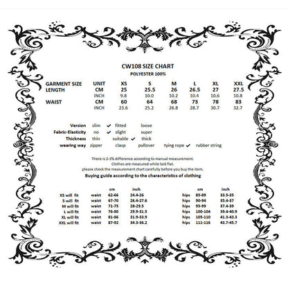 Dark In Love Evelina Metal-Boned Waist Corset