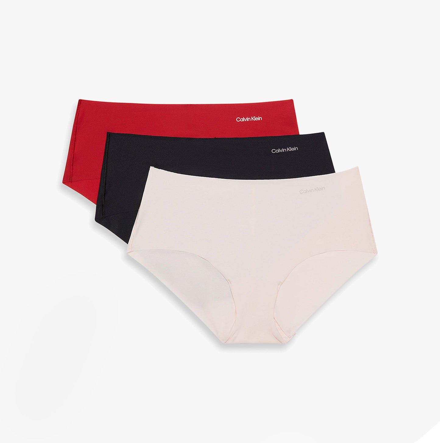 Calvin Klein Invisible Hipster Womens 3 Pack Multi