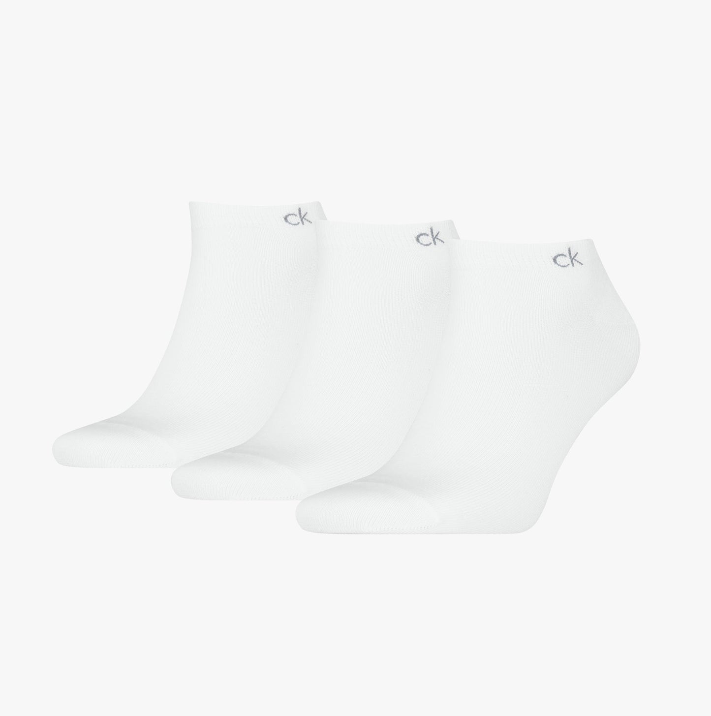 Calvin Klein 3 Pack Sneaker Mens Socks White