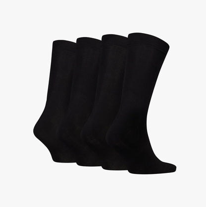 Calvin Klein 4 Pack Giftbox Classic Mens Socks Black