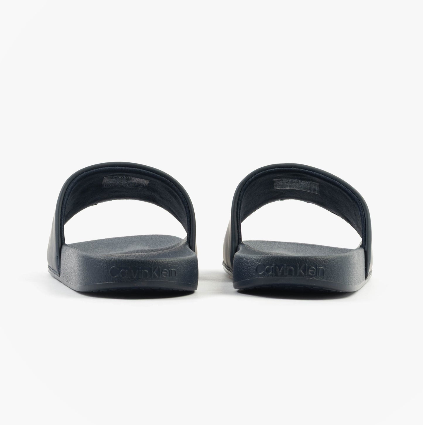 Calvin Klein POOL SLIDE W/ CK SQU Mens Sliders Calvin Navy