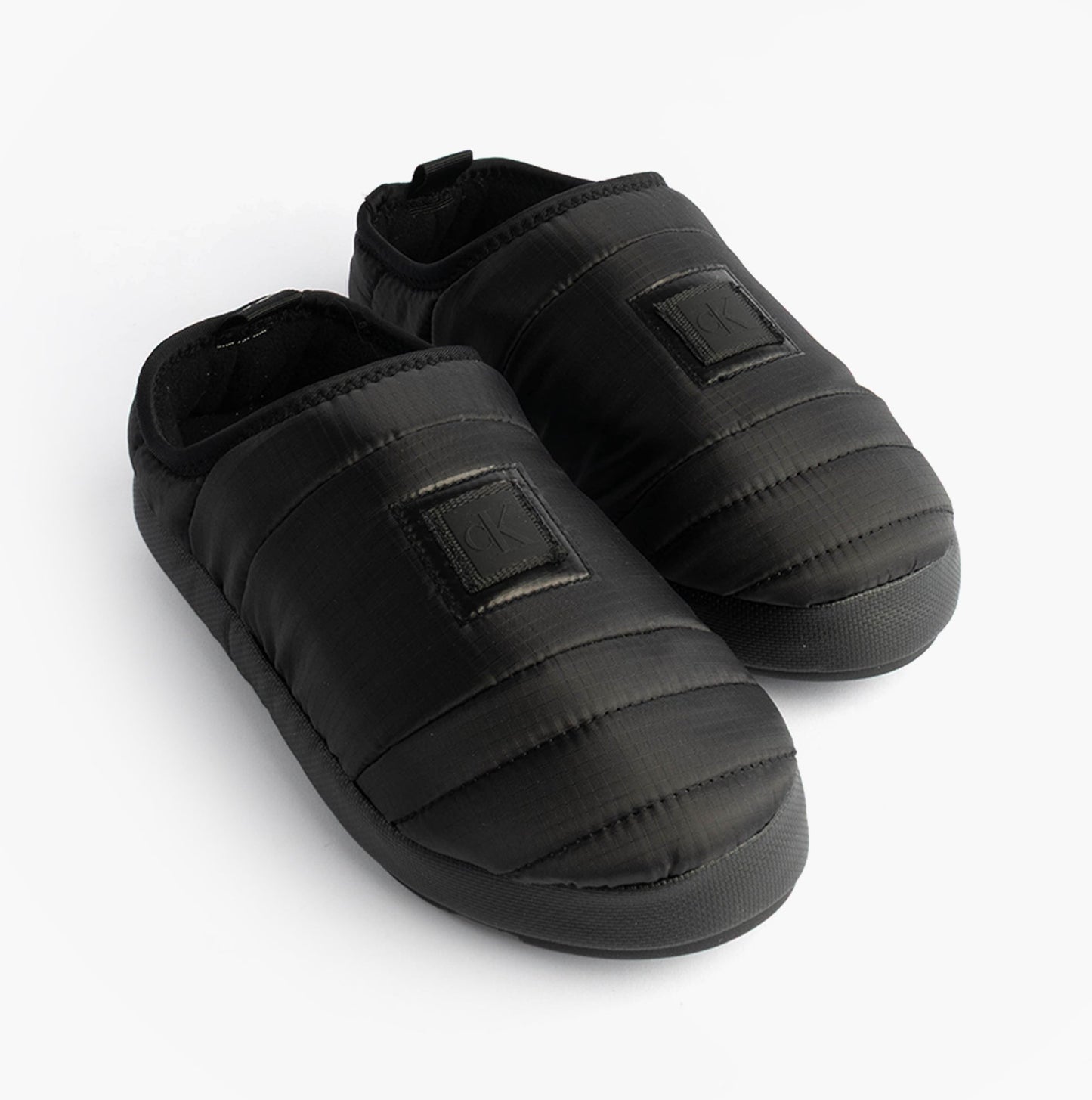 Calvin Klein HOME SLIPPER NYL PAT Womens Slippers Black