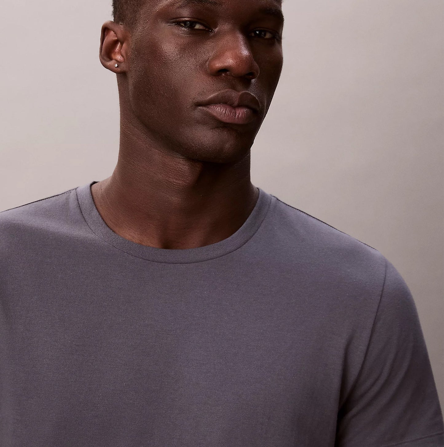 Calvin Klein S/S CREW NECK 3 PACK Mens T-Shirts & Tank Tops Multicoloured