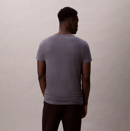 Calvin Klein S/S CREW NECK 3 PACK Mens T-Shirts & Tank Tops Multicoloured