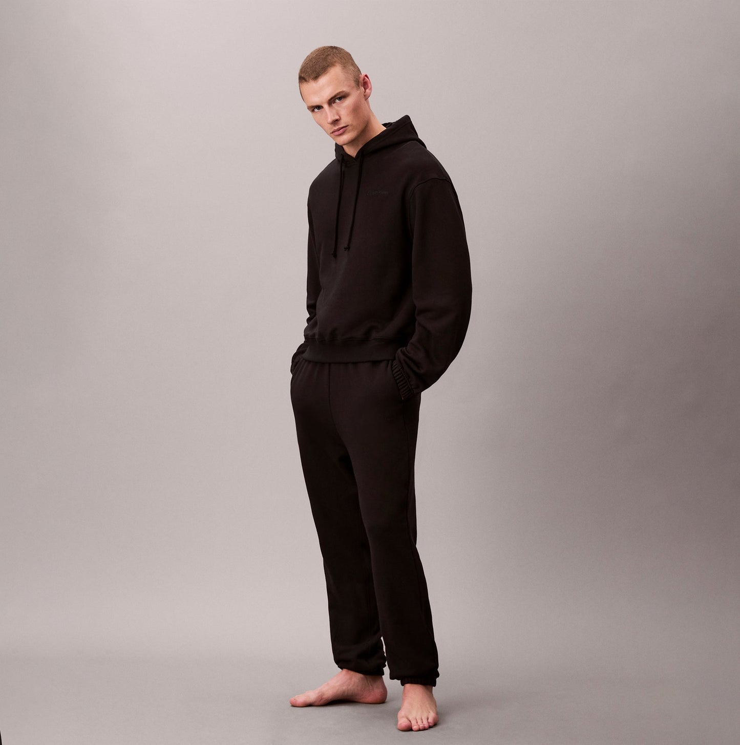 Calvin Klein L/S HOODIE Mens Hoodie Black