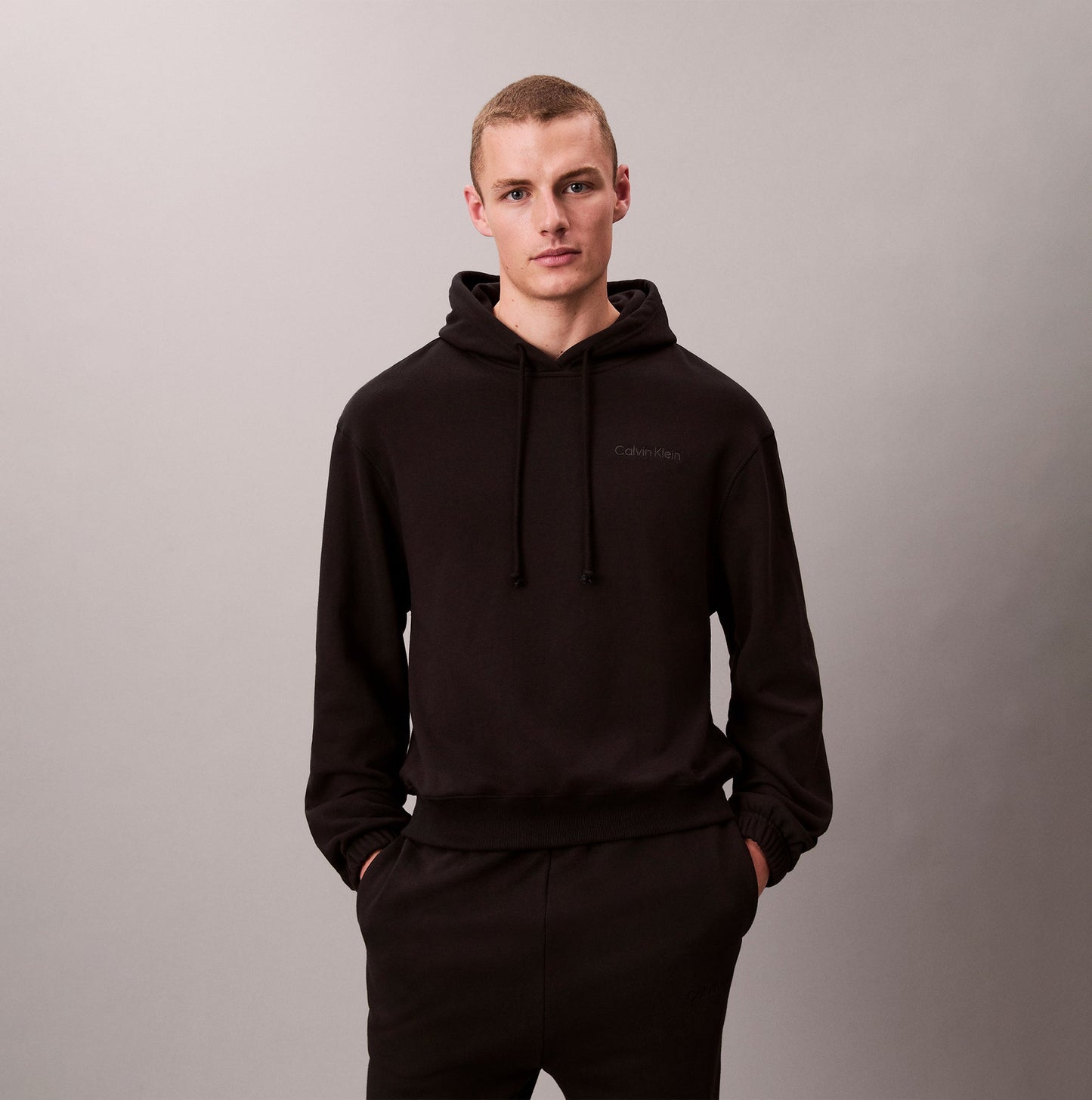 Calvin Klein L/S HOODIE Mens Hoodie Black