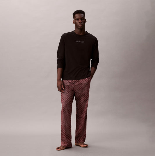 Calvin Klein LS TEE PANT SET Mens Multicoloured