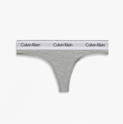 Calvin Klein Icon Cotton Modal Womens Thong Grey