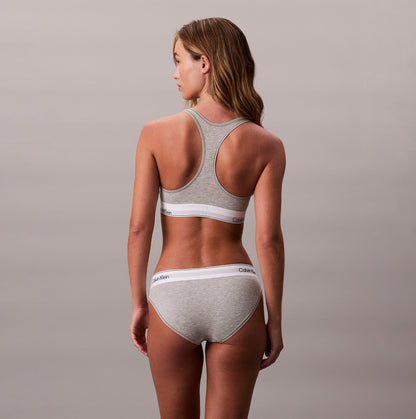 Calvin Klein Icon Cotton Modal Womens Bikini Brief Grey