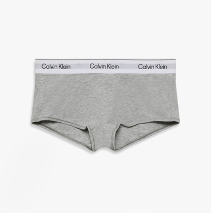 Calvin Klein Icon Cotton Modal Womens Boy Shorts Grey