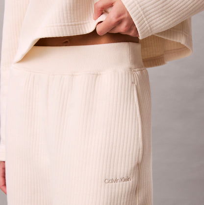 Calvin Klein QUILTED JOGGER Womens Ivory