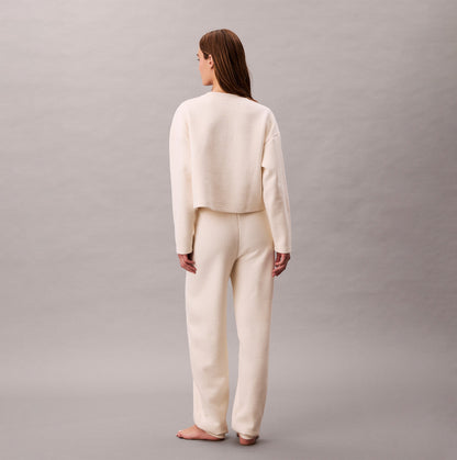 Calvin Klein QUILTED JOGGER Womens Ivory