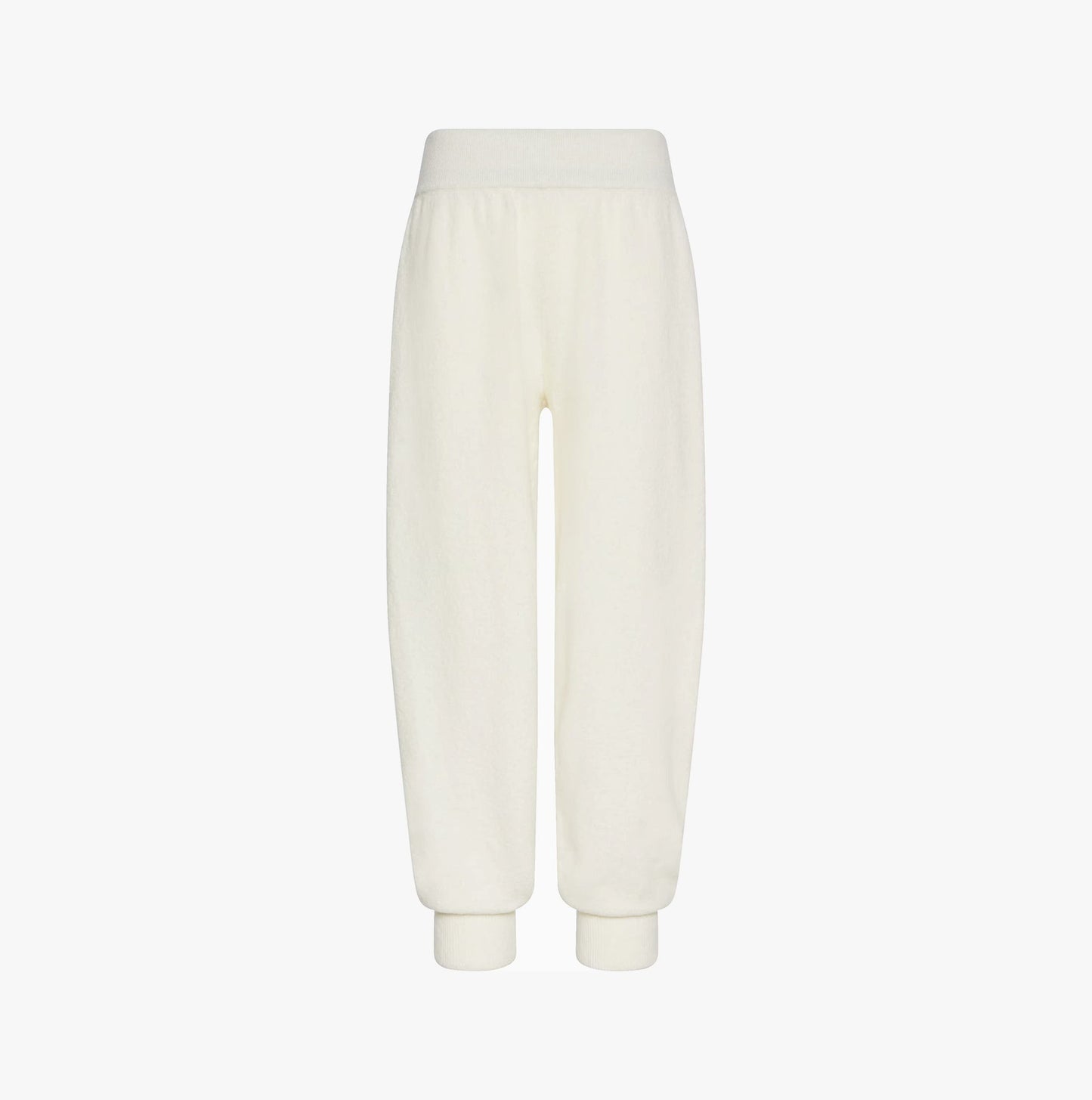 Calvin Klein PLUSH JOGGER. Womens Ivory