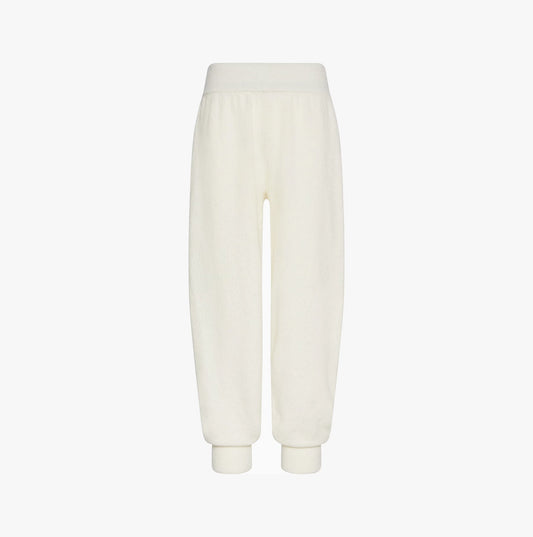 Calvin Klein PLUSH JOGGER. Womens Ivory