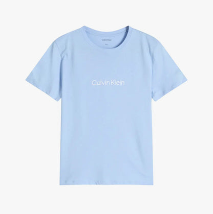 Calvin Klein Womens T-Shirt & Short Pyjama Set Blue