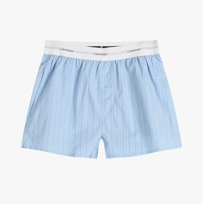 Calvin Klein Womens T-Shirt & Short Pyjama Set Blue