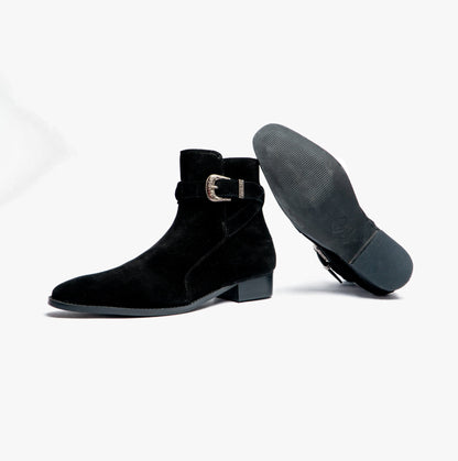 Club Cubano RICARDO Mens Boots Black