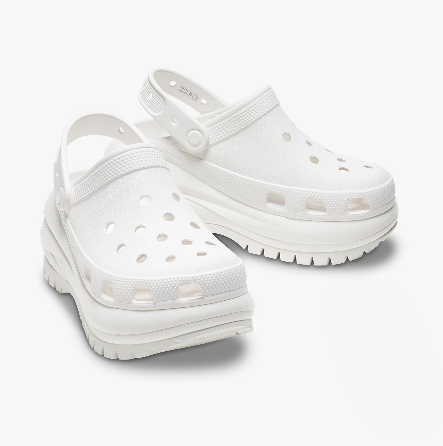 Crocs 207988-100 MEGA CRUSH Womens Clogs White