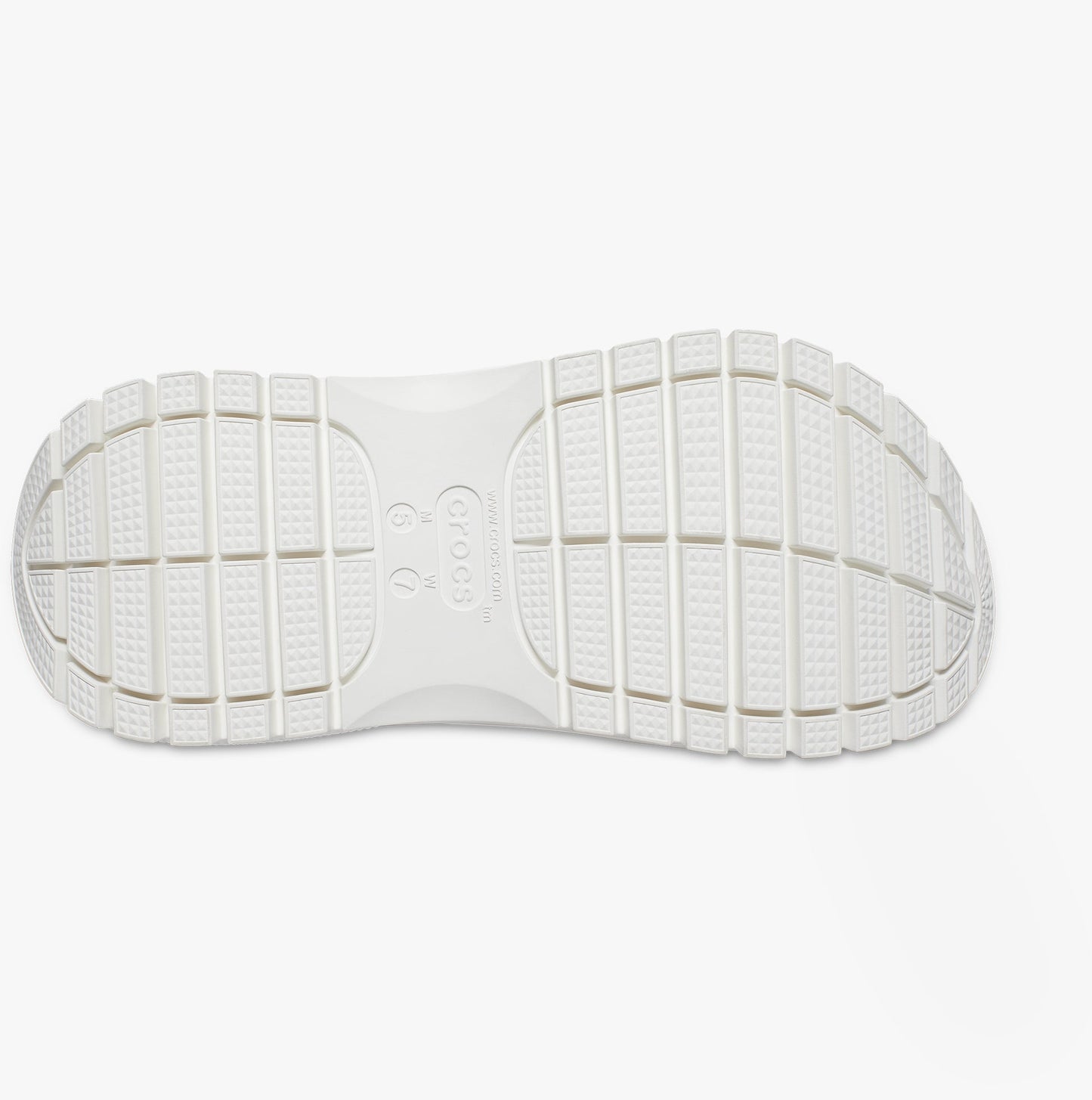 Crocs 207988-100 MEGA CRUSH Womens Clogs White