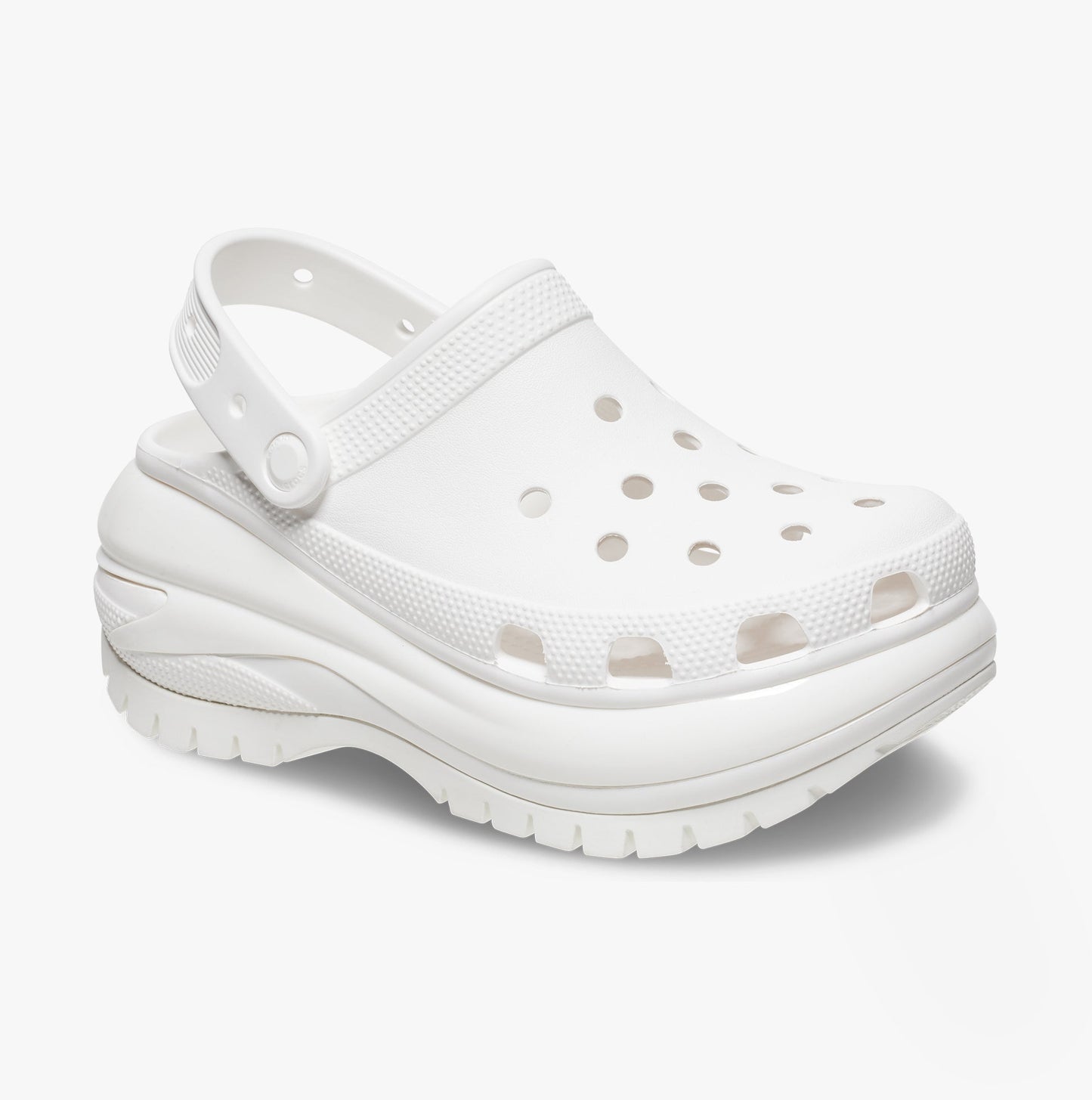 Crocs 207988-100 MEGA CRUSH Womens Clogs White