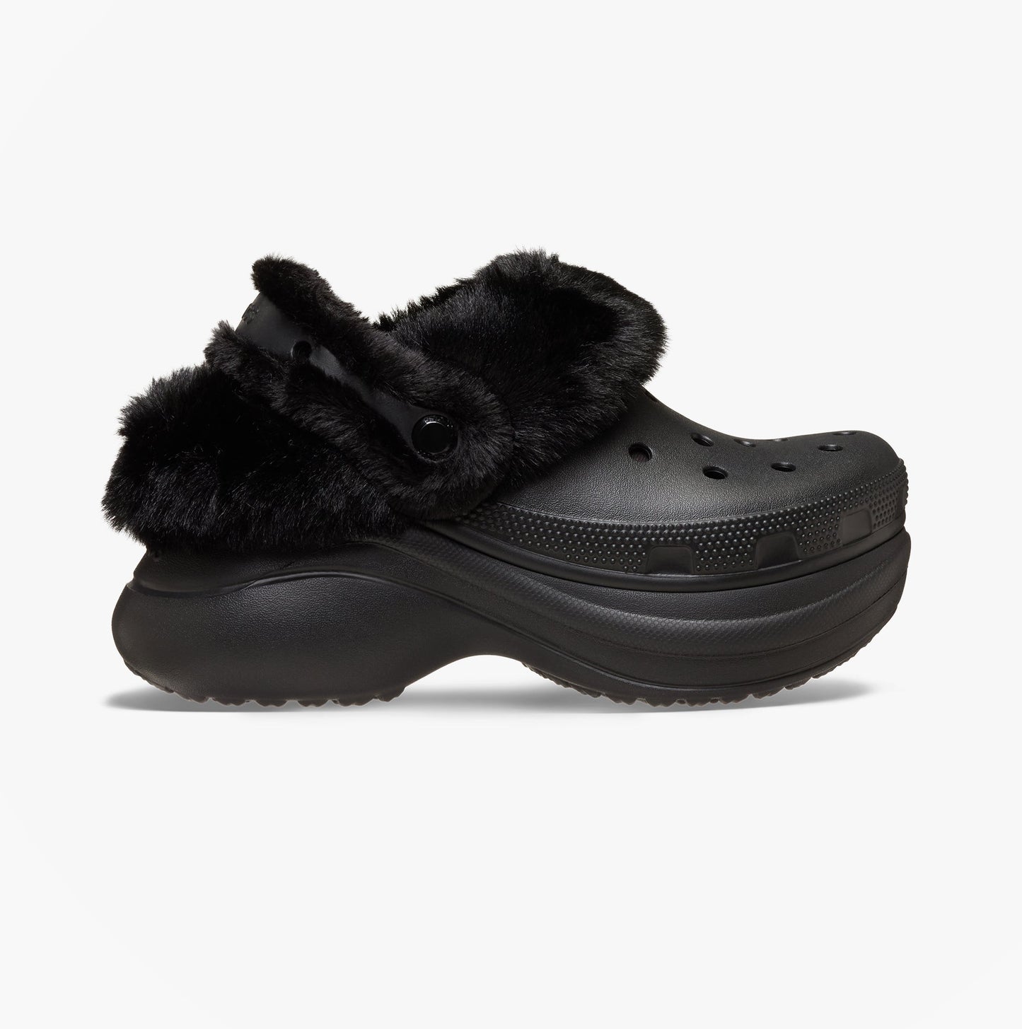 Crocs BAE LINED Womens Clogs Black